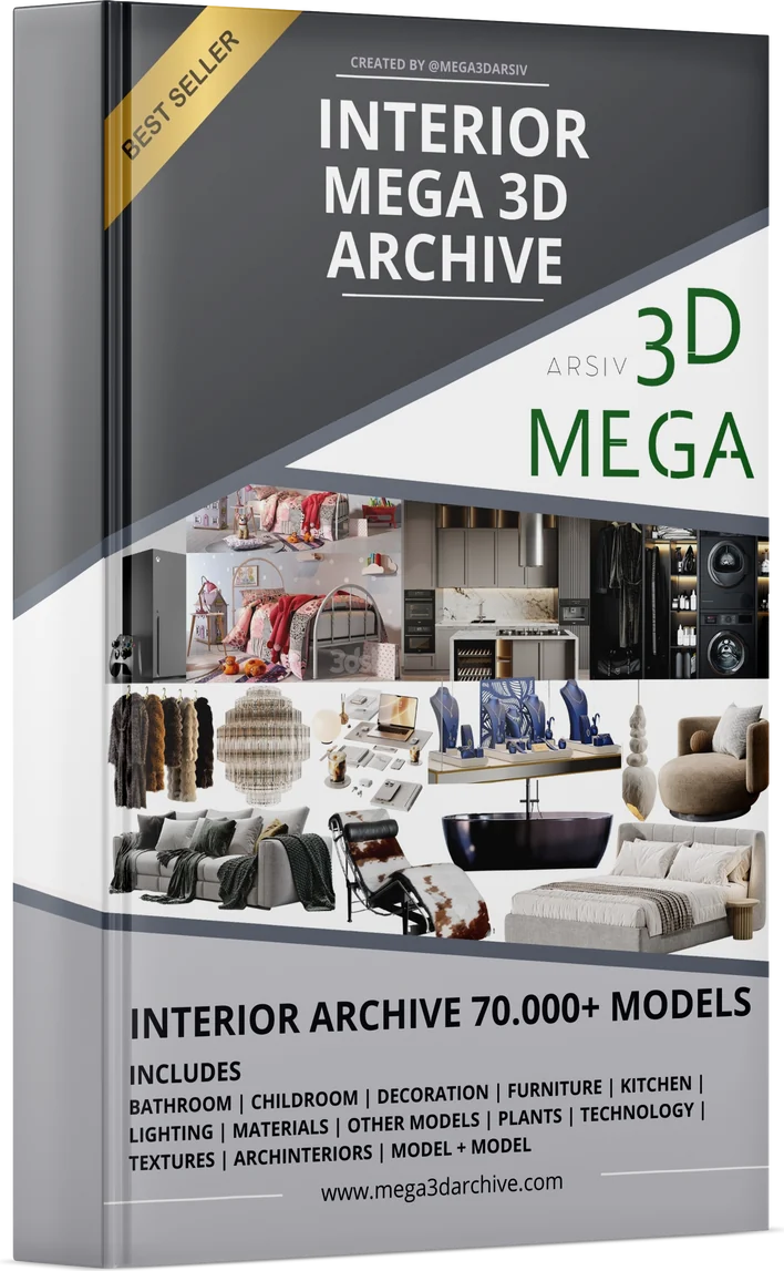 Interior Mega 3D Archive box