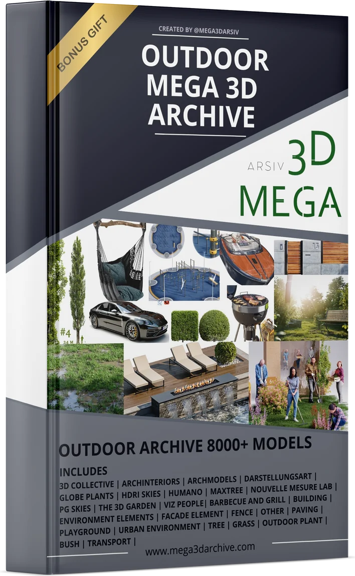Outdoor Mega 3D Archive box